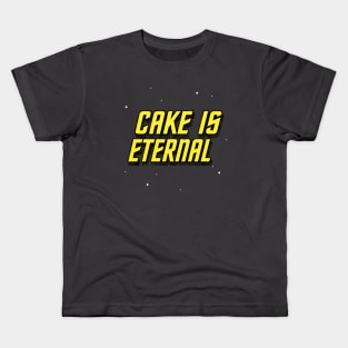 Cake Is Eternal Kids T-Shirt